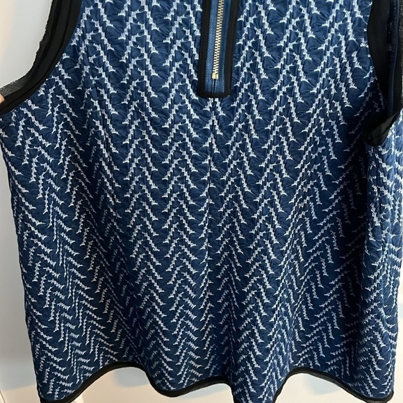 Anthropologie Postmark Textured Swing Tank Large EUC - Picture 10 of 11
